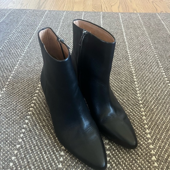 SOLD OUT Madewell Fiona Leather Ankle Boots - Picture 12 of 13